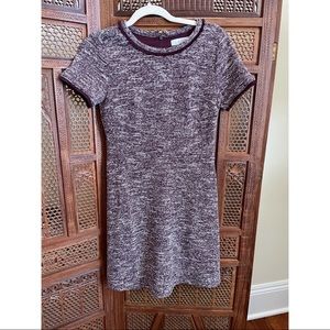 LOFT | Burgundy Knit Dress